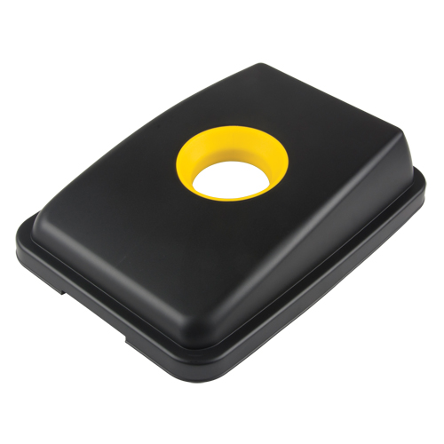 Waste Classification - Lid, Open Lid, Plastic, Fits Container Size: 17-1/4" x 12-1/2" Solutions industrielles ALPHA