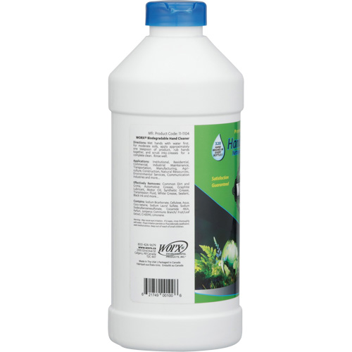 Biodegradable Hand Cleaner, Powder, 1 lbs., Bottle, Scented Solutions industrielles ALPHA