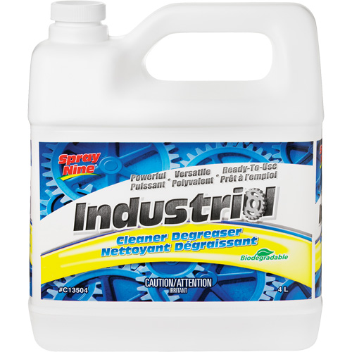 Industrial Cleaner/Degreaser, Jug Solutions industrielles ALPHA