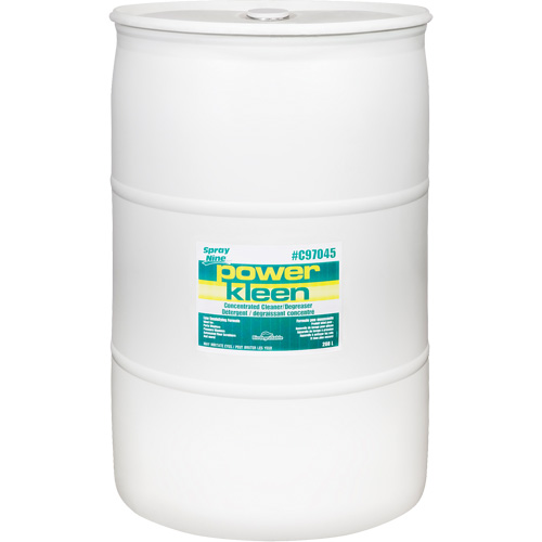 Produit nettoyant pour nettoyeur de pi&egrave;ces Power Kleen, 208 L, Baril Solutions industrielles ALPHA