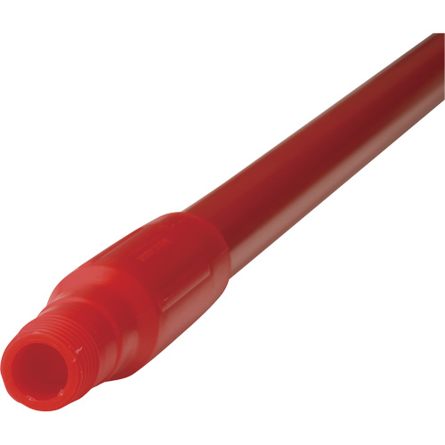 Handle, Broom/Scraper/Squeegee, Red, Ergonomic, 59" L Solutions industrielles ALPHA