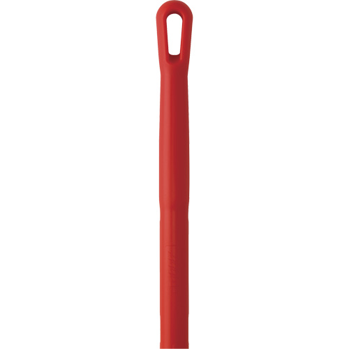 Handle, Broom/Scraper/Squeegee, Red, Ergonomic, 59" L Solutions industrielles ALPHA