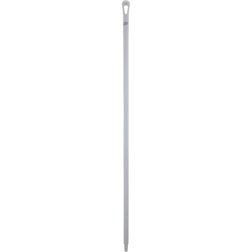 Ultra Hygiene Handle, Broom/Scraper/Squeegee, White, Ergonomic, 59" L Solutions industrielles ALPHA