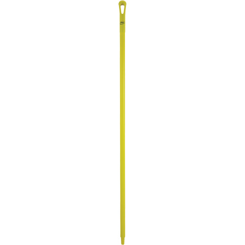 Ultra Hygiene Handle, Broom/Scraper/Squeegee, Yellow, Ergonomic, 59" L Solutions industrielles ALPHA