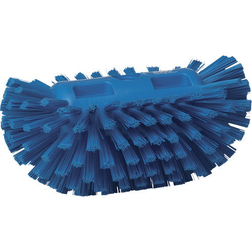 Brosse pour r&eacute;servoir, Soies Ferme, Longueur de 8-1/4", Bleu Solutions industrielles ALPHA