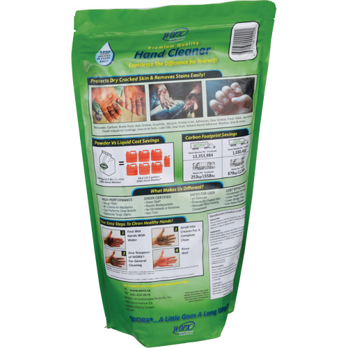 Biodegradable Hand Cleaner, Powder, 4.5 lbs., Packet, Unscented Solutions industrielles ALPHA
