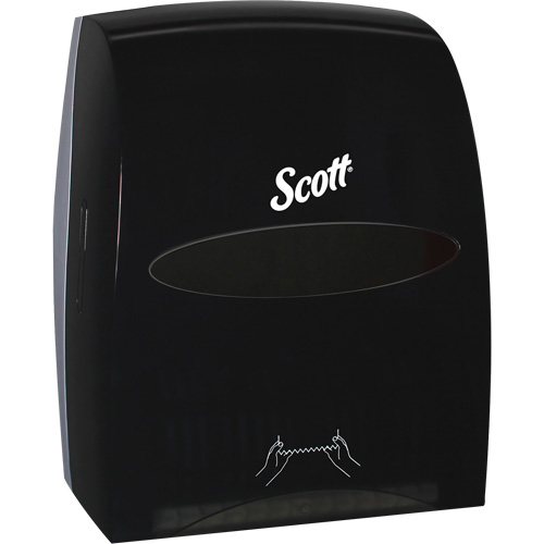 Scott&reg; Essential Hand Towel Roll Dispenser, Manual/No-Touch, 12.63" W x 10.2" D x 16.13" H Solutions industrielles ALPHA