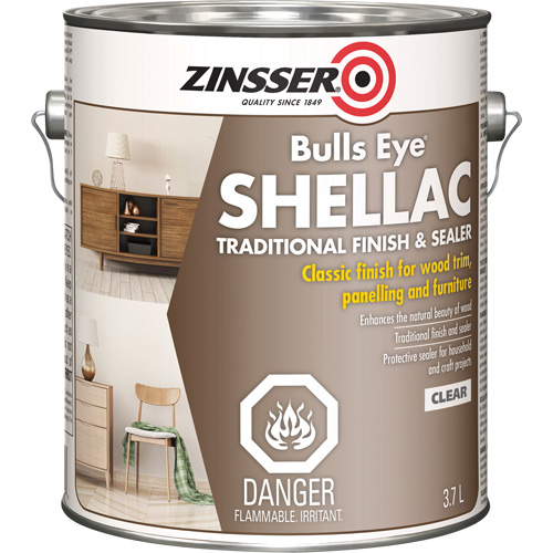 Scellant &agrave; la gomme-laque Zinsser Bulls Eye Solutions industrielles ALPHA