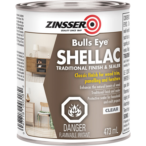 Scellant &agrave; la gomme-laque Zinsser Bulls Eye Solutions industrielles ALPHA