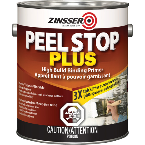 Peel Stop&reg; Plus High Build Binding Primer, 3.78 L, Gallon, White Solutions industrielles ALPHA