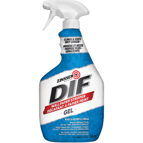DIF&reg; Wallpaper Stripper Gel, 946 ml, Trigger Bottle Solutions industrielles ALPHA