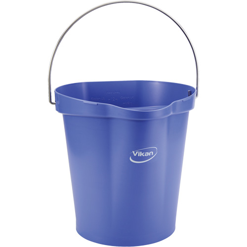 Seau pour l'hygi&egrave;ne des aliments, Mauve, 3 gal. US Solutions industrielles ALPHA