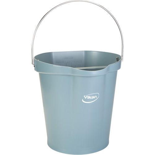 Food Hygiene Bucket, Grey, 3 US gal. Solutions industrielles ALPHA