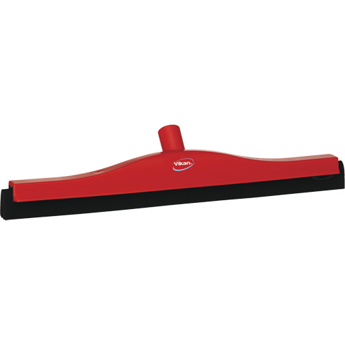 Raclette &agrave; t&ecirc;te fixe pour l'hygi&egrave;ne alimentaire, 20", Rouge Solutions industrielles ALPHA