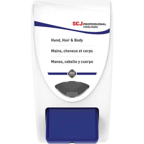 Distributeur de nettoyant pour la douche, Pompe, Capacit&eacute; de 1000 ml, Format Cartouche de recharge Solutions industrielles ALPHA