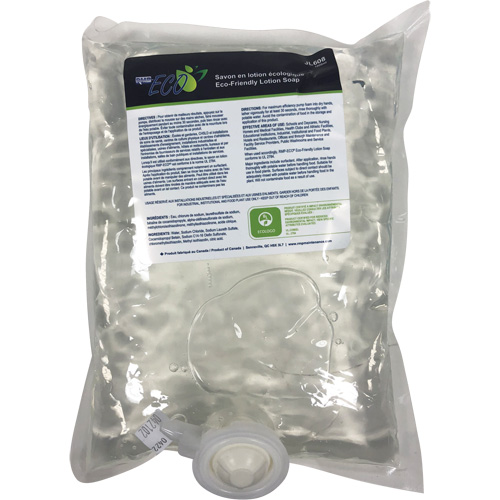 Savon &agrave; main hydratant &eacute;cologique, Liquide, 1 L, Sans parfum Solutions industrielles ALPHA