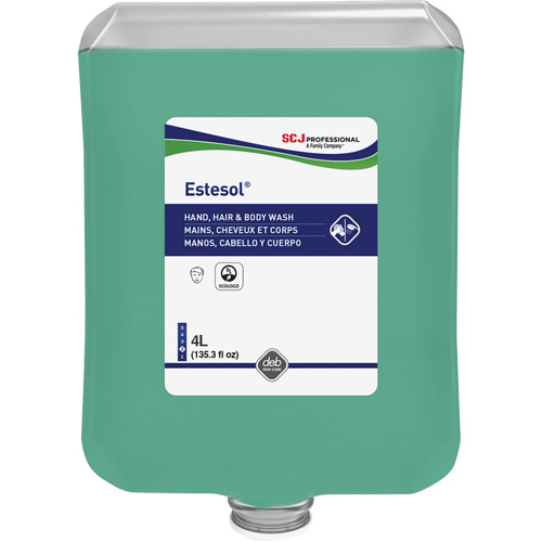 Estesol&reg; Hand, Hair & Body Wash, 4000 ml, Rain Forest, Plastic Cartridge Solutions industrielles ALPHA