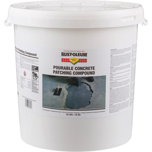 Concrete Saver&reg; Pourable Concrete Patching Compound, Kit, Grey Solutions industrielles ALPHA