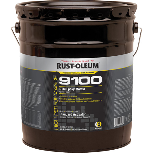 Activateur standard pour mastic &eacute;poxy DTM du syst&egrave;me 9100, 5 gal., Seau Solutions industrielles ALPHA