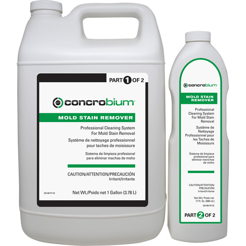 D&eacute;tachant de moisissure de qualit&eacute; professionnelle de Concrobium, 3,78 L, Cruche Solutions industrielles ALPHA