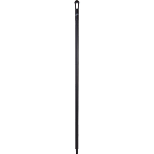 Ultra Hygiene Handle, Broom/Brush/Scraper/Squeegee, Black, Ergonomic, 59" L Solutions industrielles ALPHA