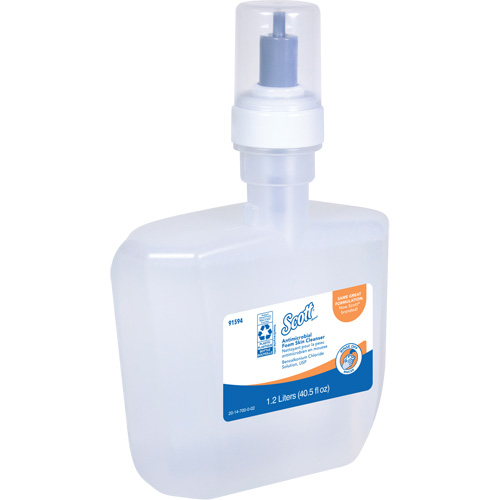 Nettoyant antimicrobien pour la peau Control de Scott, Mousse, 1,2 L, Sans parfum Solutions industrielles ALPHA