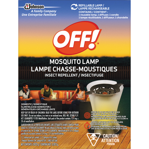 Lampe chasse-moustiques Off! PowerPad, Sans DEET, Lampe,  Solutions industrielles ALPHA