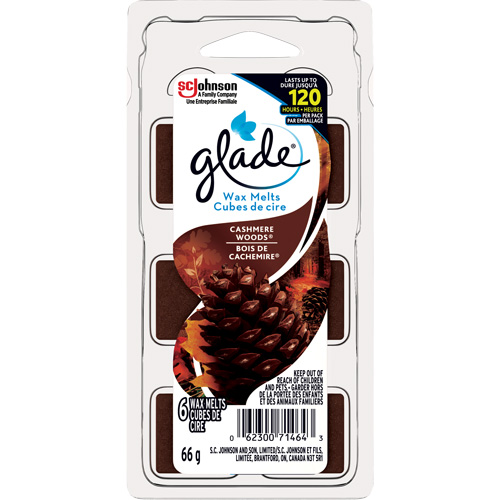 Glade&reg; Air Freshener Melts, Cashmere Woods&reg; Solutions industrielles ALPHA