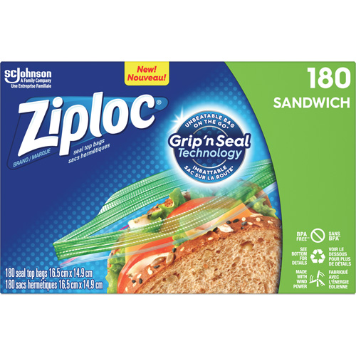 Ziploc&reg; Sandwich Bags Solutions industrielles ALPHA