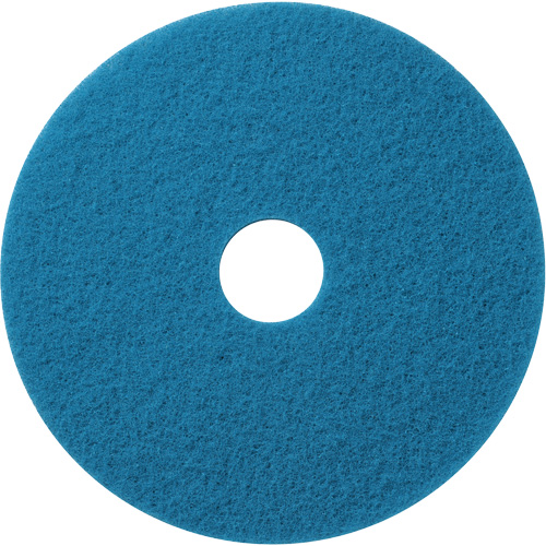 Floor Pads, 12", Cleaning/Scrubbing, Blue Solutions industrielles ALPHA