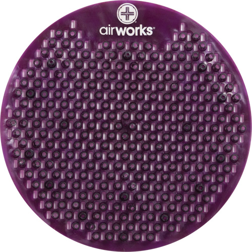 Tamis d'urinoir d&eacute;sodorisant AirWorks Splash Free Solutions industrielles ALPHA