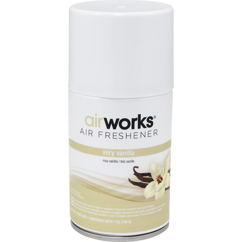 AirWorks&reg; Metered Air Fresheners, Very Vanilla, Aerosol Can Solutions industrielles ALPHA