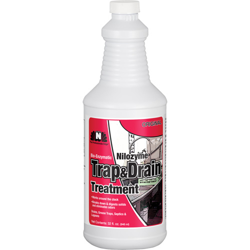 Nilozyme Bio-Enzymatic Trap & Drain Cleaner Solutions industrielles ALPHA