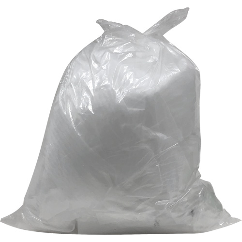 Sacs &agrave; d&eacute;chets de calibre industriel, Utilitaire, 20" la x 22" lo, 0,64 mils, Transparent, Capacit&eacute; 23 L (6 Gal.) Solutions industrielles ALPHA
