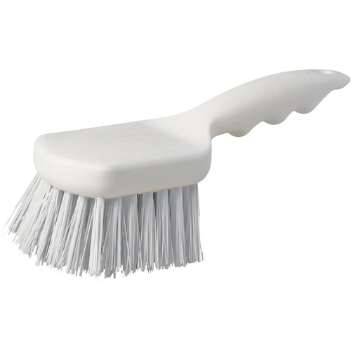 Short Handle Pot Brush, 9" L, Polypropylene Bristles, White Solutions industrielles ALPHA