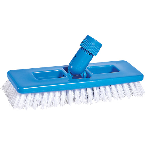 Brosse universelle &agrave; r&eacute;curer et pour coulis, 9" l, Soies Polypropyl&egrave;ne, Blanc Solutions industrielles ALPHA