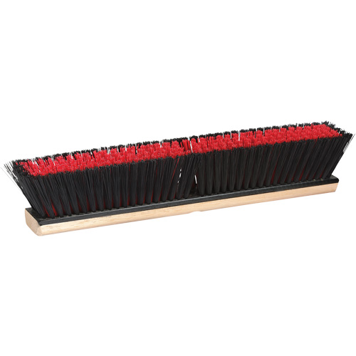 Combination Push Broom, 24", Coarse/Medium, PVC Bristles Solutions industrielles ALPHA