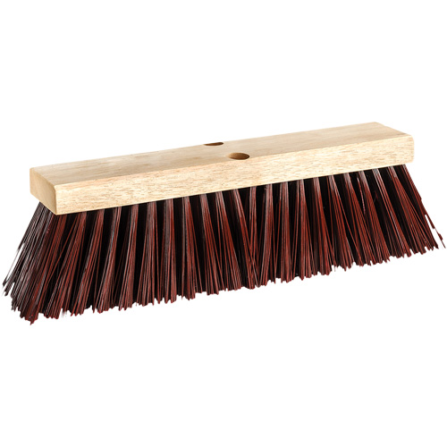 Street Push Broom, 14", X-Coarse, Polypropylene Bristles Solutions industrielles ALPHA