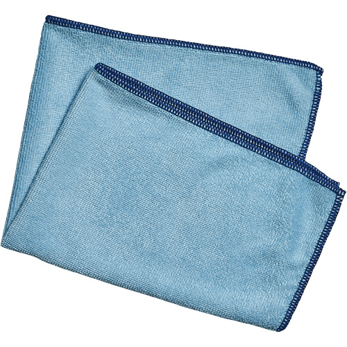 Chiffon &agrave; &eacute;pousseter SilverCloth, Microfibre, Bleu Solutions industrielles ALPHA