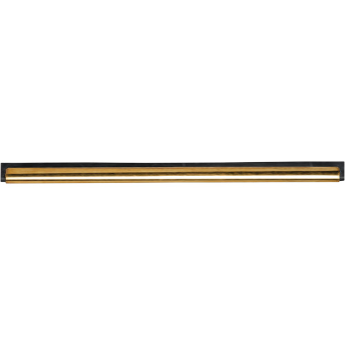Window Squeegee Channel and Rubber, 12", Rubber, Brass Frame Solutions industrielles ALPHA