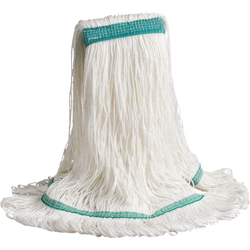Glacier Mop, Floor Finishing, Nylon, 20 oz., Loop Style Solutions industrielles ALPHA