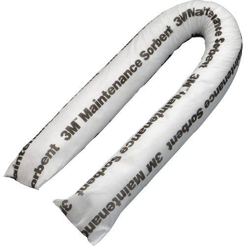 Maintenance Sorbent Mini-Boom, Universal, 4' L x 3" W, 15.6 gal Absorbancy Solutions industrielles ALPHA