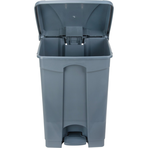 Poubelle &agrave; p&eacute;dale, Plastique, Capacit&eacute; 12 gal. US Solutions industrielles ALPHA