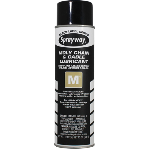 M1 Moly Chain & Cable Lubricant, Aerosol Can Solutions industrielles ALPHA