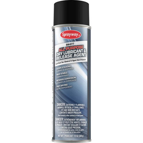 Industrial Silicone Lubricant, Aerosol Can Solutions industrielles ALPHA