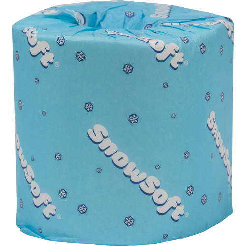 Snow Soft Premium Toilet Paper, 2 Ply, 500 Sheets/Roll, 145' Length, White Solutions industrielles ALPHA