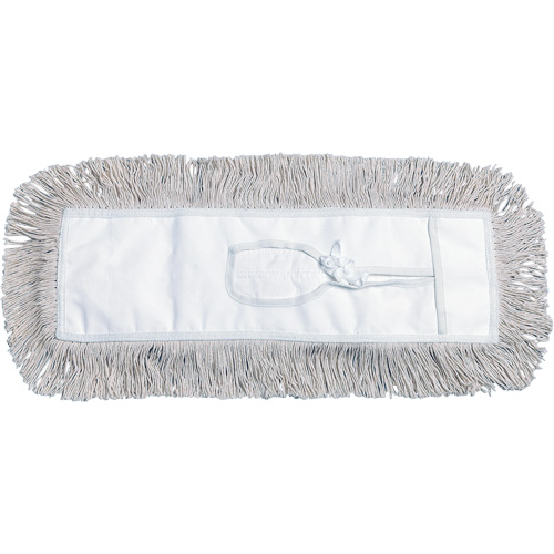 Vadrouille &agrave; &eacute;pousseter, Style &agrave; attacher, Coton, 60" lo x 5" la Solutions industrielles ALPHA