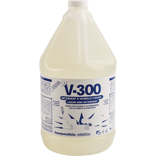 D&eacute;tergent &agrave; vaisselle pour eau dure, pour lave-vaisselle automatique, Liquide, 4 L Solutions industrielles ALPHA