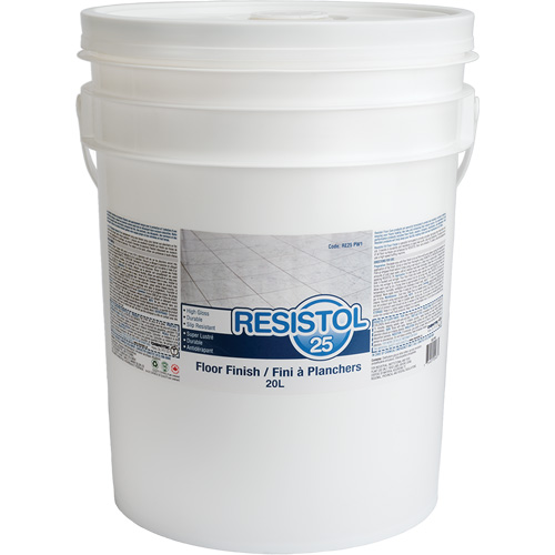 Resistol 25 Floor Finish, 20 L, Pail Solutions industrielles ALPHA