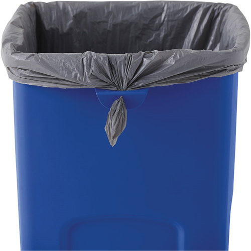 Untouchable&reg; Square Recycling Container, Bulk, Plastic, 23 US gal. Solutions industrielles ALPHA